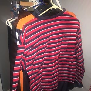 A long sleeve STRIPPED shirt!